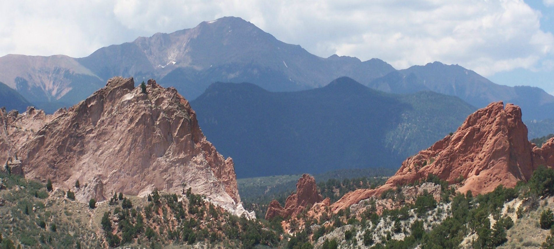 Picture of pikes peak.